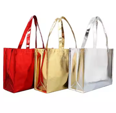 Glossy Nonwoven Tote Bag