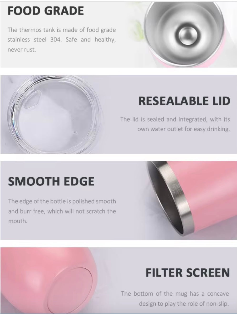 Stainless Steel Thermos Egg Tumbler