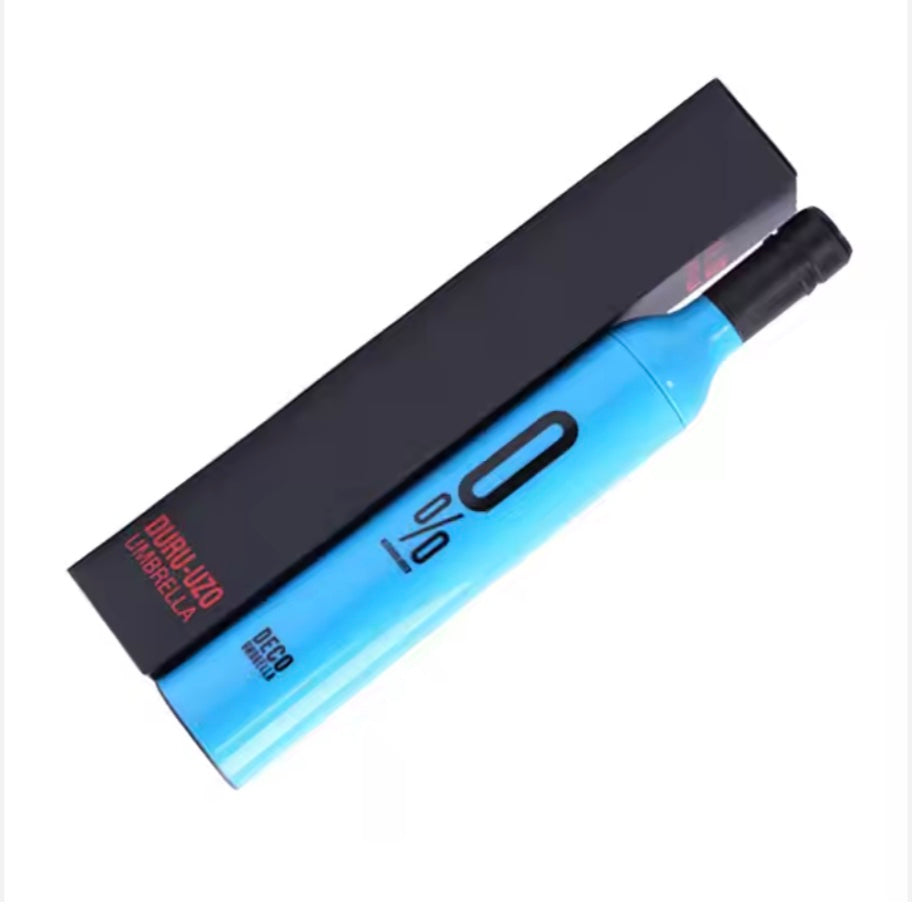 Wine Bottle Type Portable Umbrella