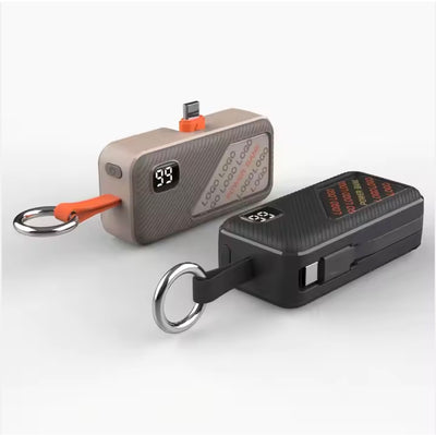 5000mAh Power Bank with Keychain