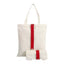 Foldable Canvas Tote Bag with Button