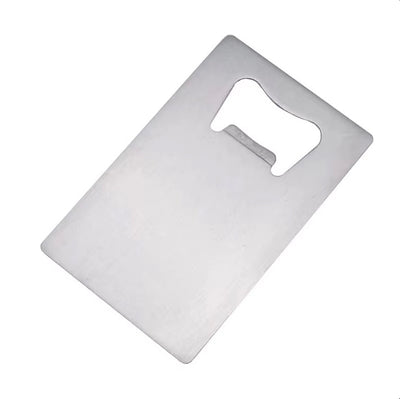 Credit Card Style Stainless Steel Bottle Opener