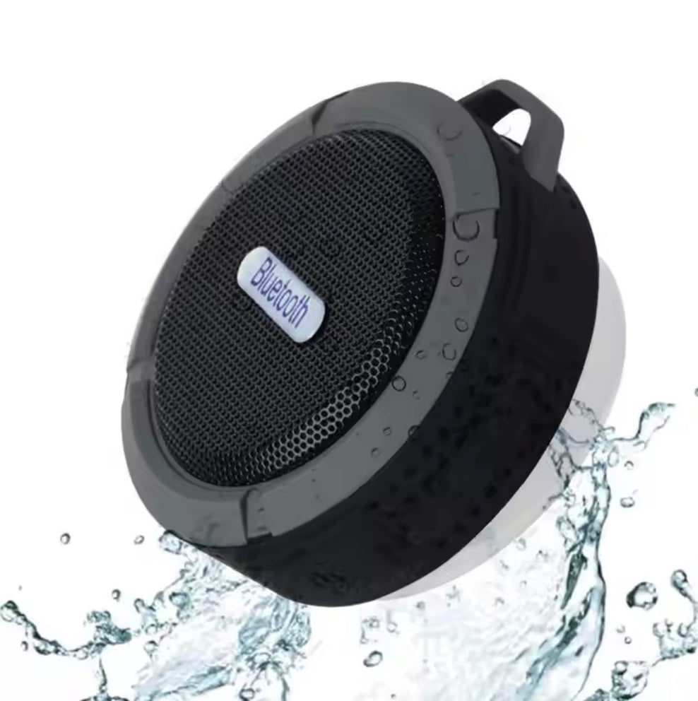Waterproof Outdoor or Shower Bluetooth Speaker