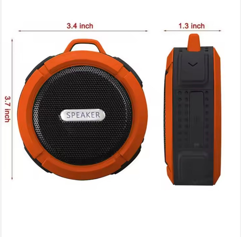 Waterproof Outdoor or Shower Bluetooth Speaker