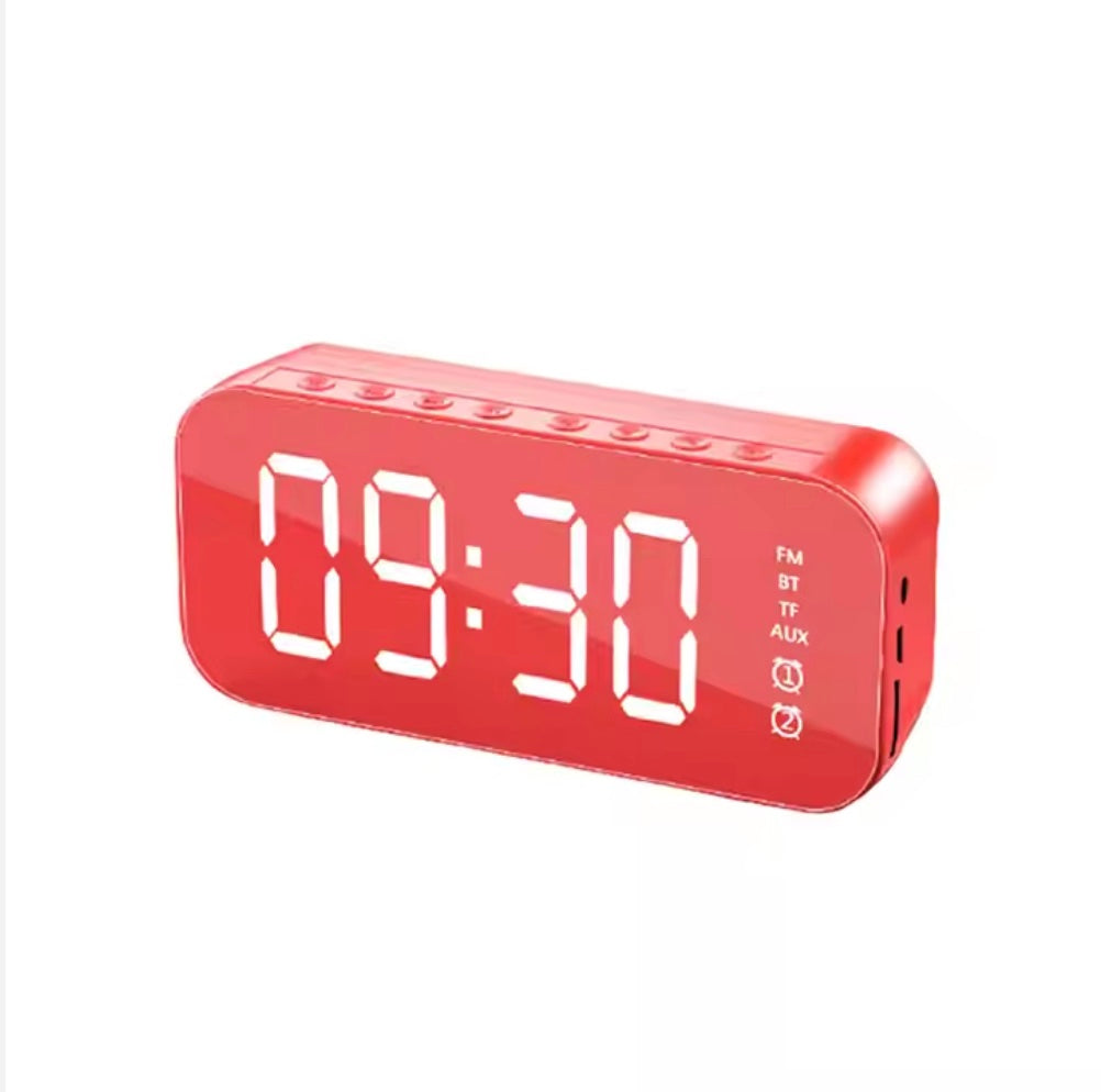 Bluetooth Speaker with Alarm Clock