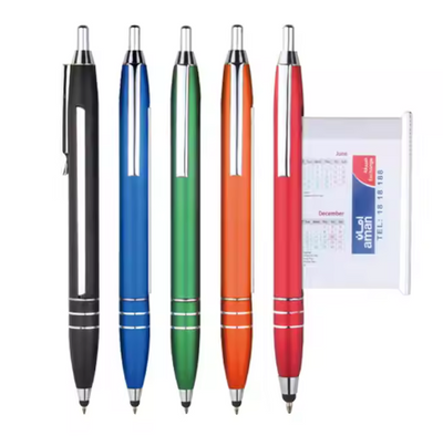 Banner Pen with Logo and Stylus