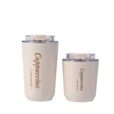 Clear Top Coffee Tumbler