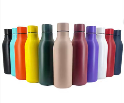 Cola Shaped Stainless Steel Water Bottle