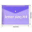 A4 Plastic Folder with Button
