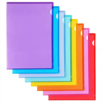 A4 Transparent L-Type Folder