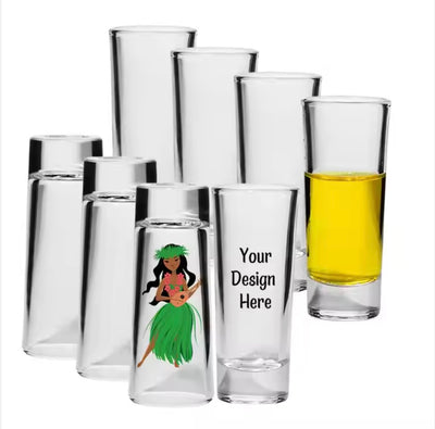 65ml Customized Tall Shot Glass