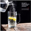 360ml Customized Glass with Handle