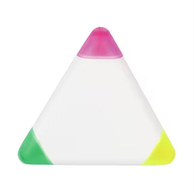 Triangle 3-colour Promotional Highlighter
