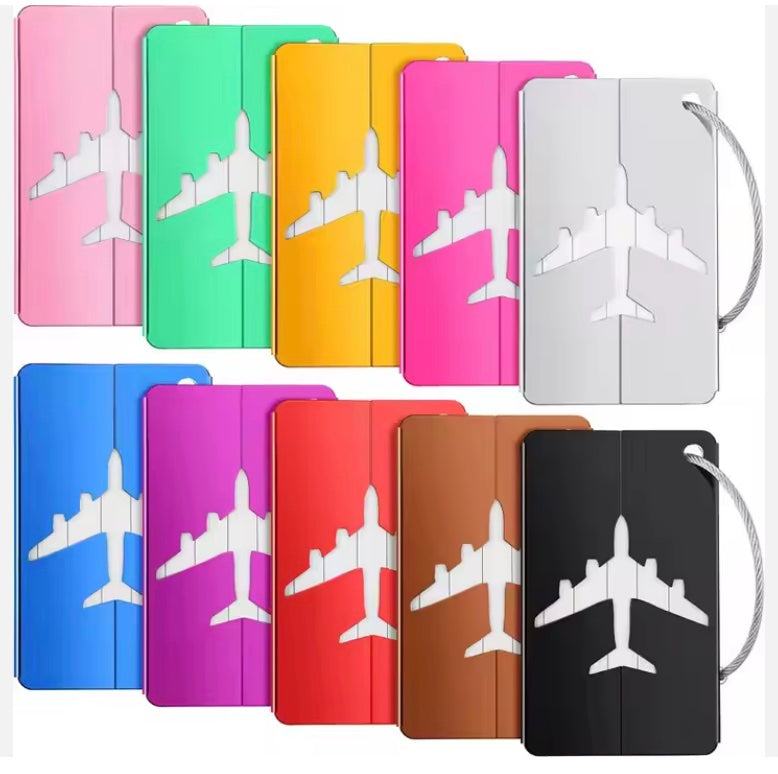Lightweight Aluminum Luggage Tag
