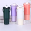 Large Camping Tumbler with Straw
