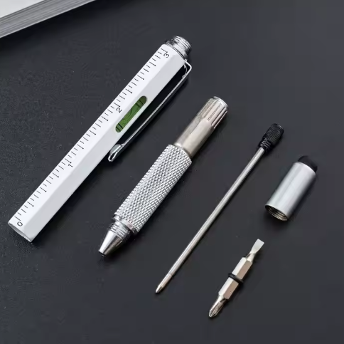 Multi-Use Ballpoint Pen with Screwdriver