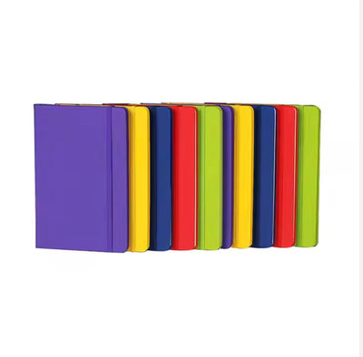 PU Leather A5 Notebook with Band