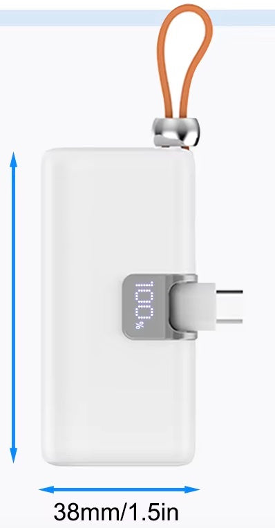 Folding Type-C 4000mah Power Bank