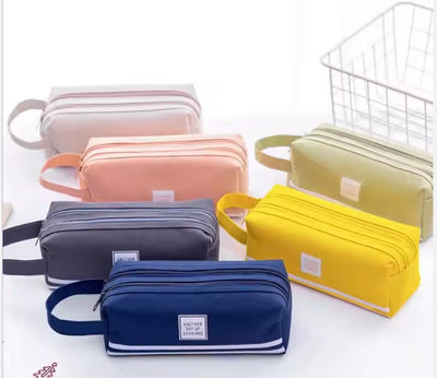 Dual Compartment Pencil Case