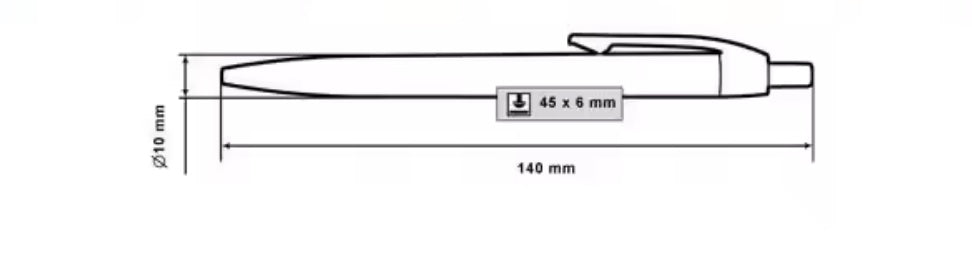 Economic Plastic Retractable Pen