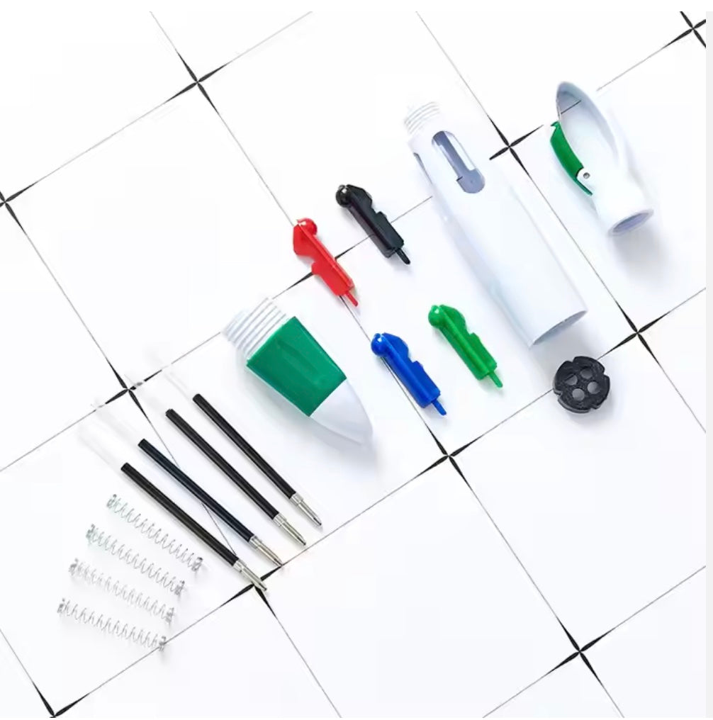 4 Colours in 1 Pen with Hook
