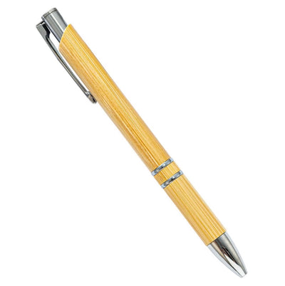 Slanted Cap Wood Ballpoint Pen