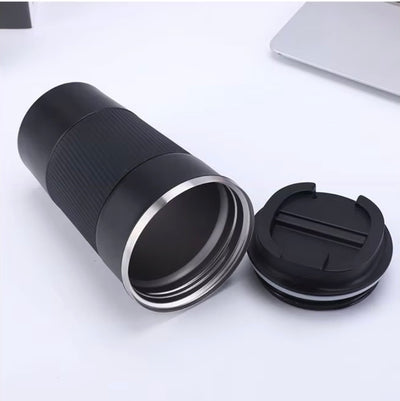 Stainless Steel Travel Tumbler with Silicone Sleeve