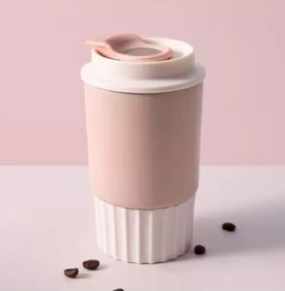 Tumbler with Silicone Sleeve Cover