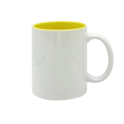 White Mug with Coloured Interior